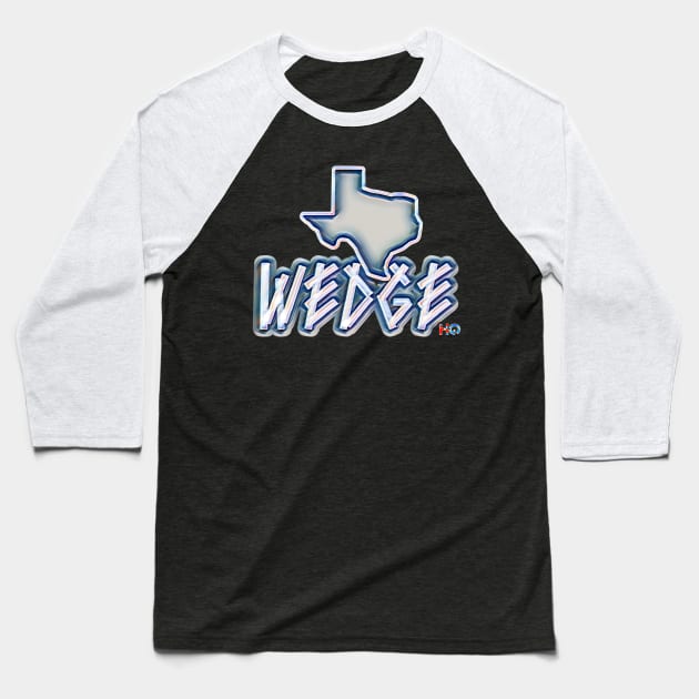 Texas Wedge - Hipster Golf Baseball T-Shirt by Kitta’s Shop